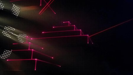 Неоновая сцена