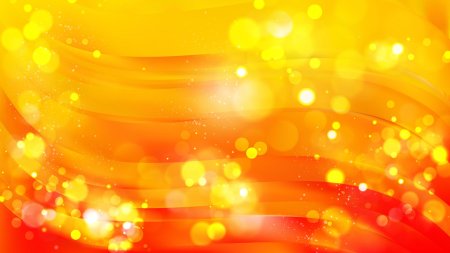 Оранжевый фон боке