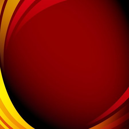 Красно желтая абстракция