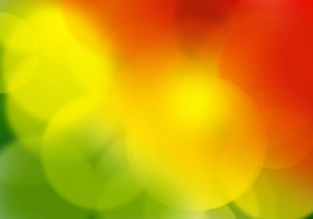 Желто зеленая абстракция