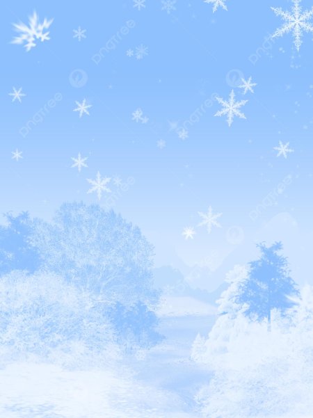 Зимний фон