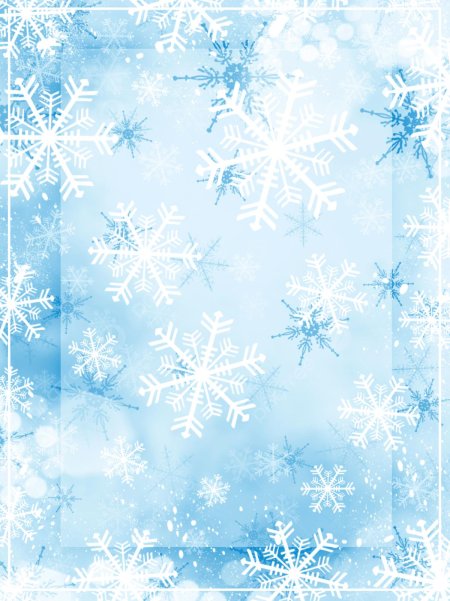 Фон снежинки