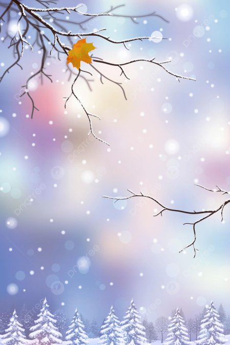 Зимний фон
