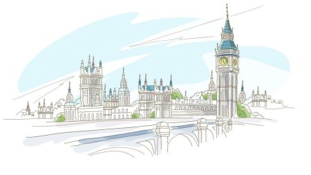 Биг Бен в Лондоне