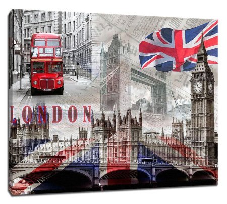 Англия коллаж