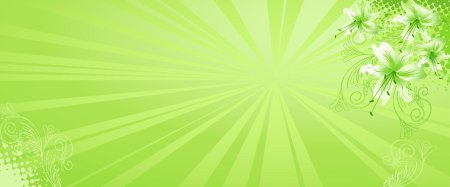 Нежно зеленый фон для презентации