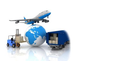 Фон для презентации по логистика