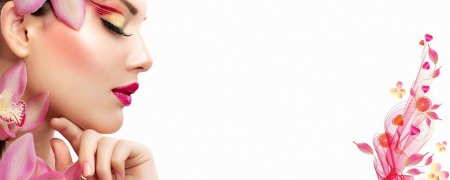 Фон для рекламы салона красоты