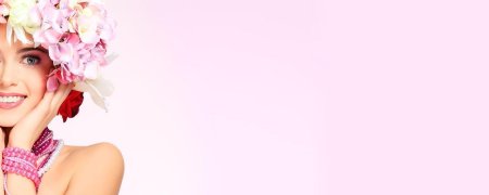 Фон для рекламы салона красоты