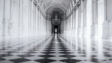 Коридор Королевский дворец Венария