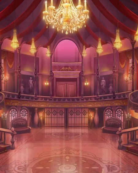 Бальный зал гача лайф