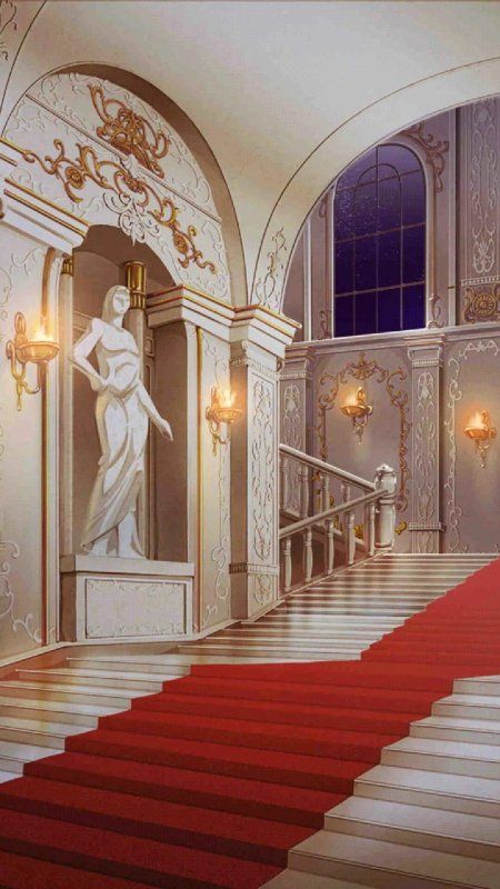 Королевские дворцы аниме