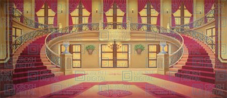 Дворец Тронный зал Золушка