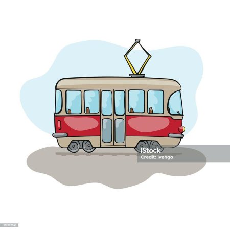 Трамвай для дошкольников