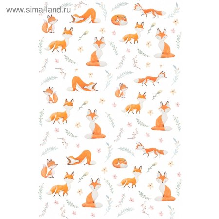 Паттерн с лисами
