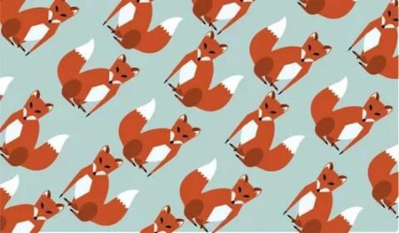 Паттерн с лисами