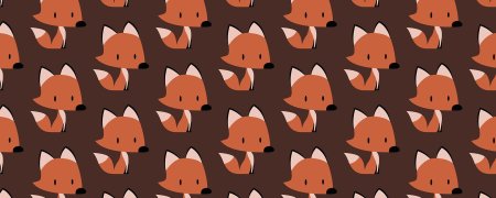 Фон с лисичками