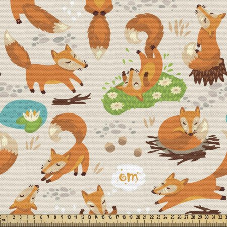 Паттерн с лисами