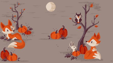 Лисичка рисунок