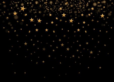 Золотые звезды фон