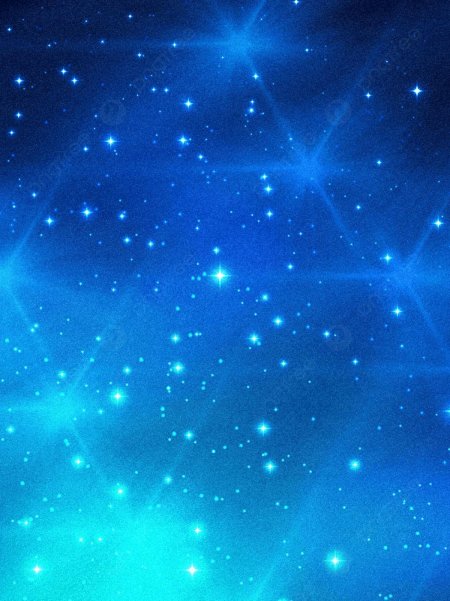 Синий Звездный фон