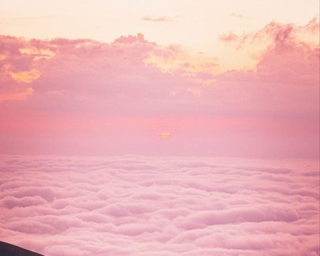 Розовый закат