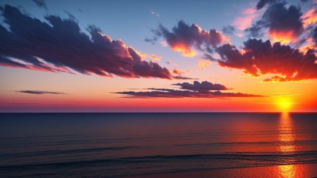 Небо над океаном