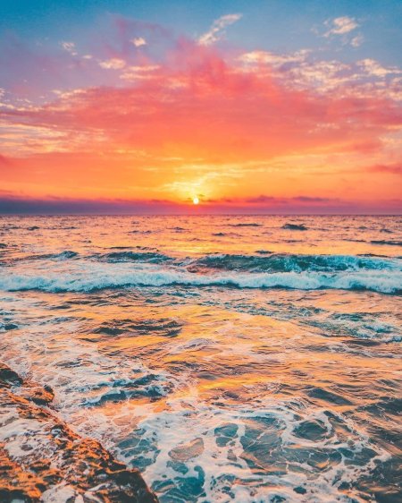 Красивый закат