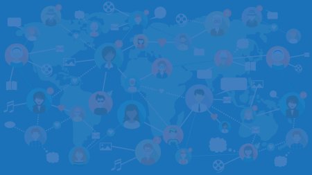 Фон для презентации социальные сети