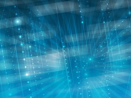 Голубая абстракция