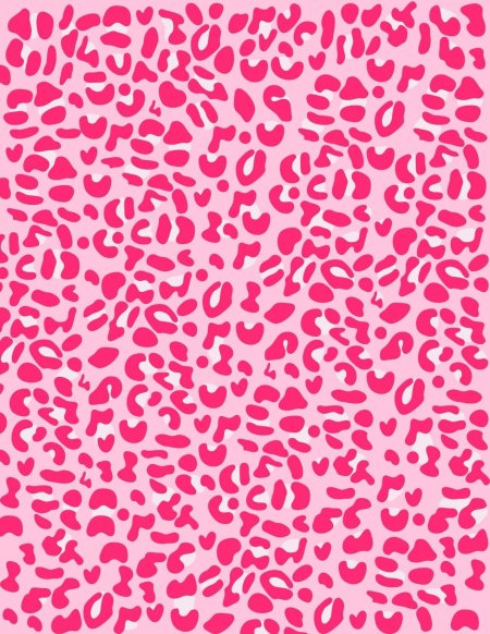Леопардовый принт розовый