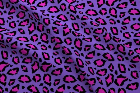 Розовый леопард