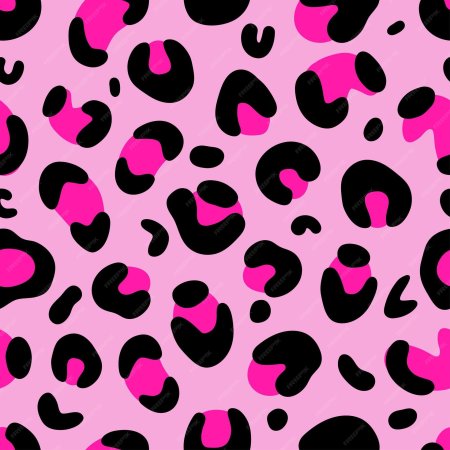 Розовый леопард