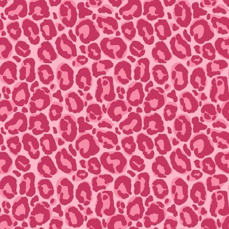 Упаковочная бумага леопард розовый