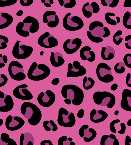 Леопардовый принт розовый