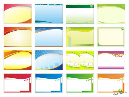 Визитка шаблон