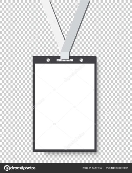 Бейдж макет