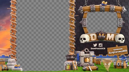 Рамка для стрима Clash Royale