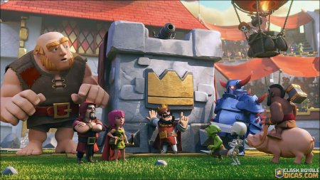 Башня из клеш рояль