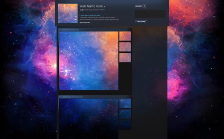 Фон профиля стим