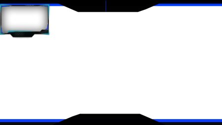 Рамка для веб камеры для OBS 720p