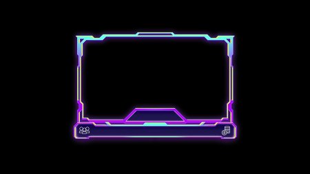 Рамка для веб камеры для OBS 720p