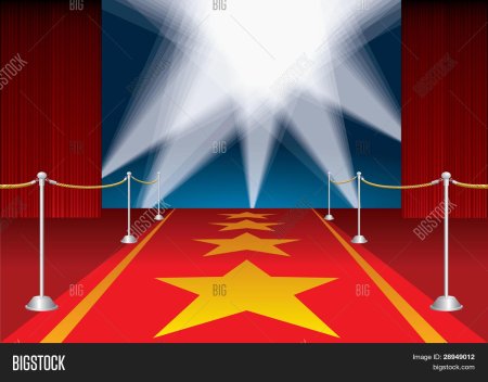 Красная дорожка фон