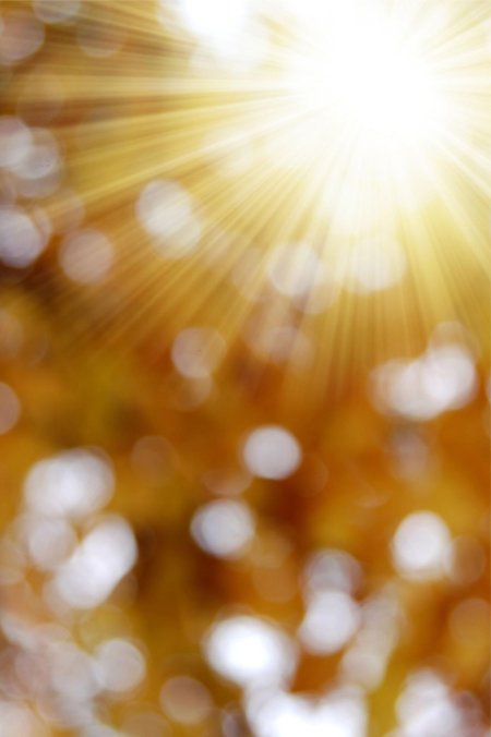Лучи солнца