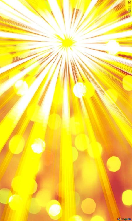 Лучи солнца