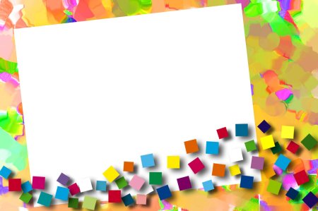 Яркая рамка