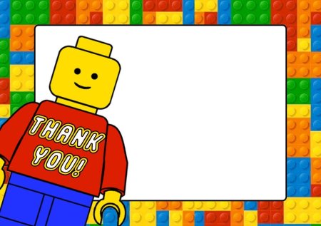 Рамка с лего конструктором