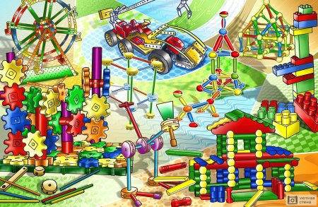 Конструктор для дошкольников