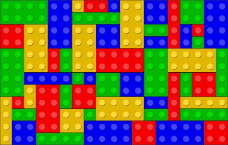 Кубики цветные