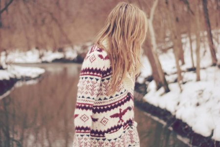 Русая девушка